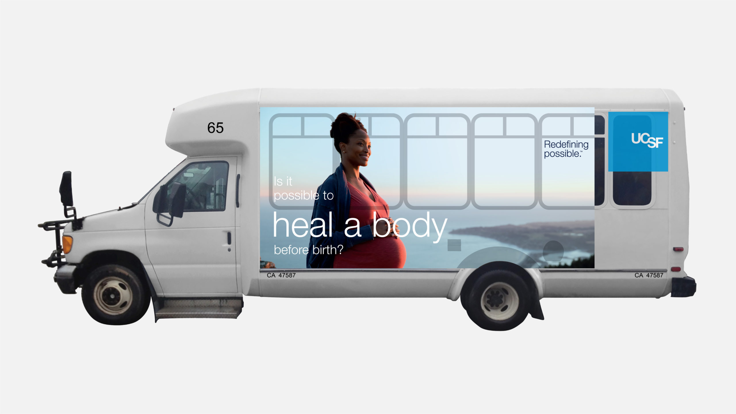 Brand campaign: Bus wrap