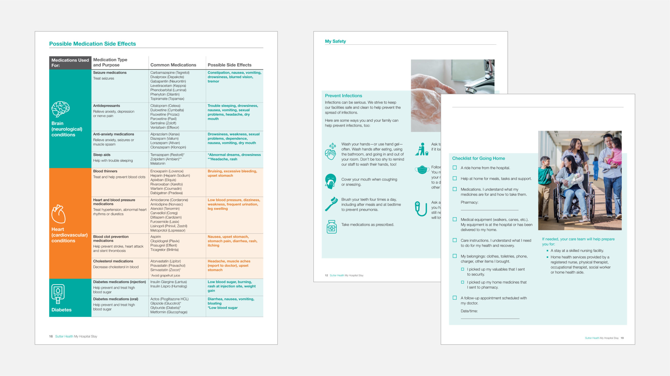 Hospital stay booklet (28 pages)
